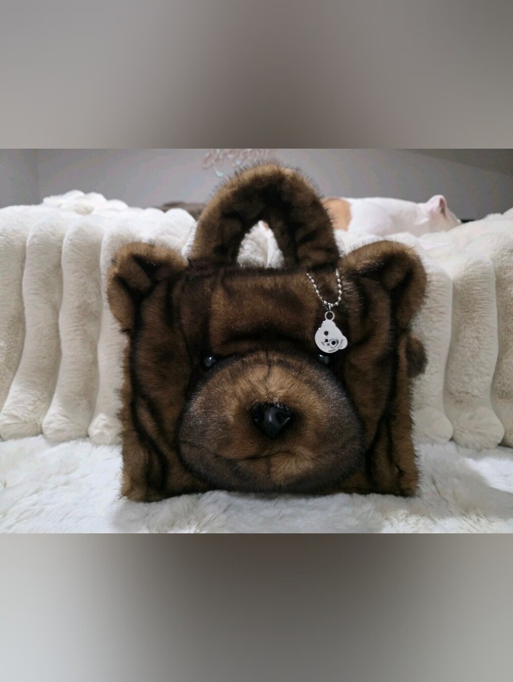 Marc Jacobs The Tote Medium Teddy Bear Tote *Rare and HTF*🐻🩷